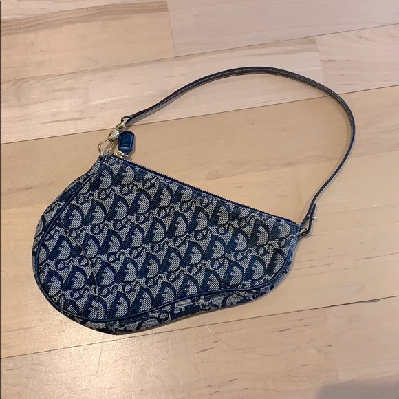 Dior Handbags - Christian Dior mini saddle bag